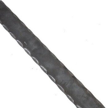 Flachstahl, Kanten gehämmert
