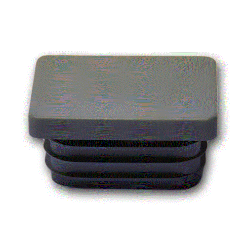 Rohrendkappe Kunststoff 50 x 20 mm | grau