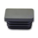 Rohrendkappe Kunststoff 50 x 20 mm | grau