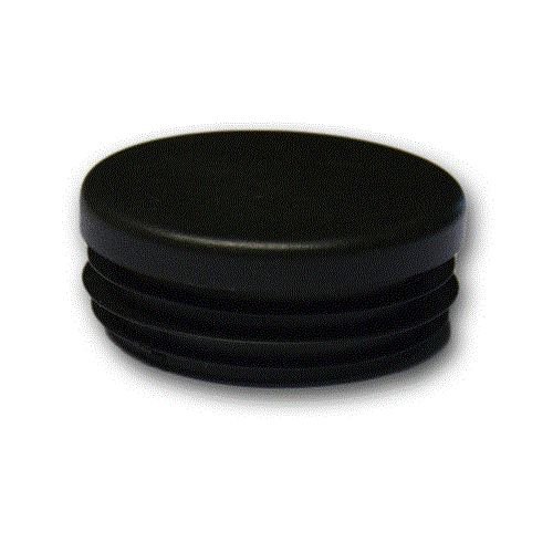 Rohrendkappe Kunststoff Ø 60 mm | schwarz