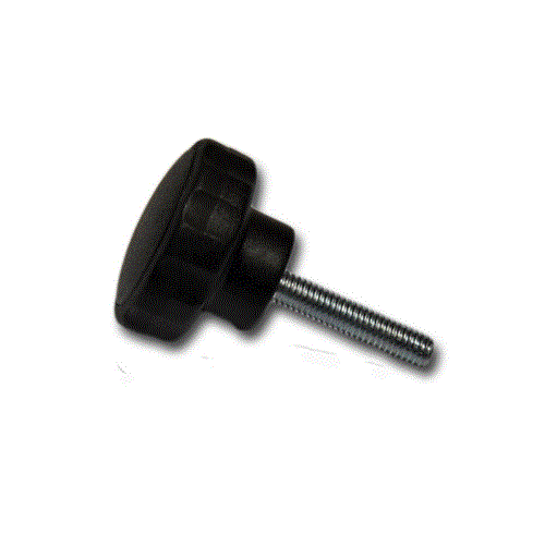 Sterngriffschraube M8 × 28 mm – Griff Ø 40 mm, schwarz