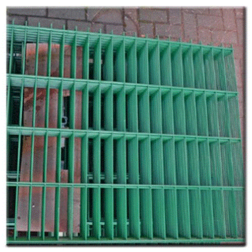 Doppelstabzaunmatte moosgrün 1230 mm hoch