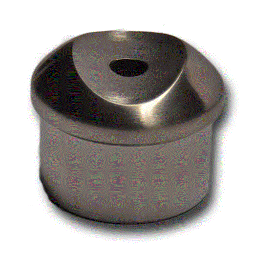 Edelstahl Anschlussteil für 42,4 mm