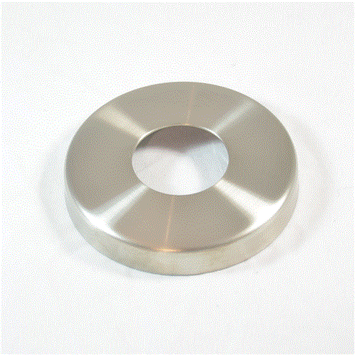Edelstahl Rosette 105 x 34,0 mm