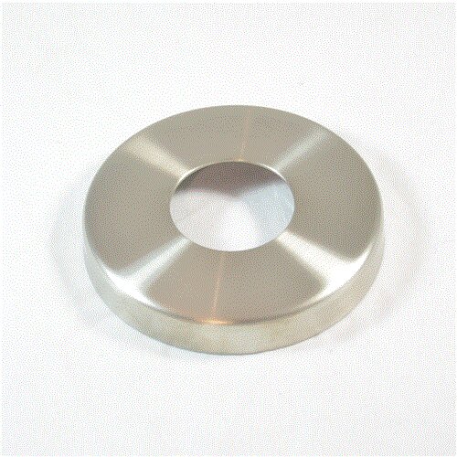 Edelstahl Rosette 105 x 34,0 mm