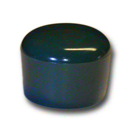 PVC-Schutzkappe Ø 42–43 mm zum Überstecken – grün