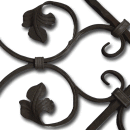 Zierornament gerillt Ø 660 mm