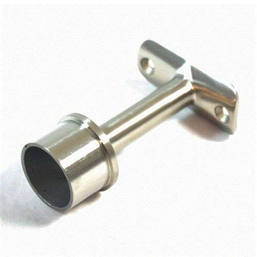 Edelstahl Rohrstütze für 42,4 mm