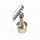Edelstahl Rohrstütze, mit Gelenk für 48,3 mm