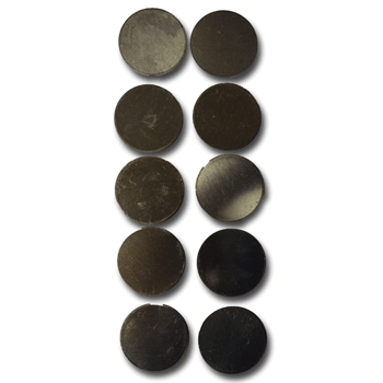 Ronde Aluminium Ø 60 mm | 3 mm stark | 10 Stück