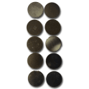 Ronde Aluminium Ø 60 mm | 3 mm stark | 10 Stück