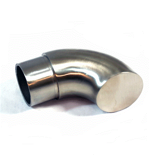 Edelstahl Endstück 42,4 mm