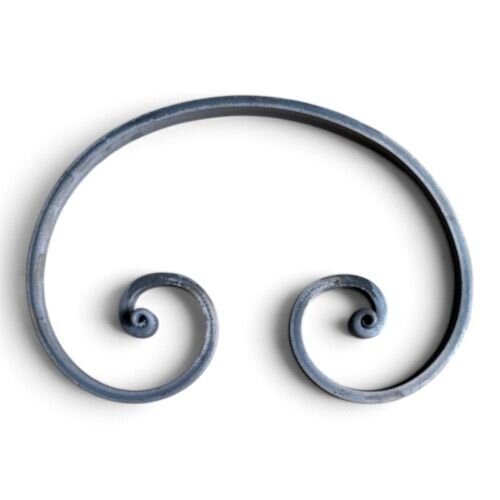C-Schnörkel 200 x 300 mm | 16 x 8 mm glatt