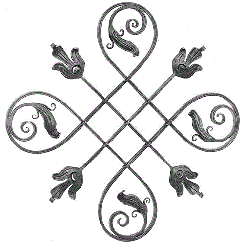 Zierornament Ø 720 mm rund