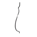 Korbstab 12 mm glatt