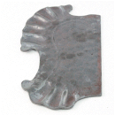 barocke Schlossblende ungelocht links