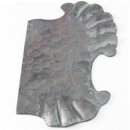 barocke Schlossblende ungelocht rechts