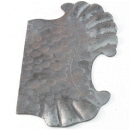 barocke Schlossblende ungelocht rechts