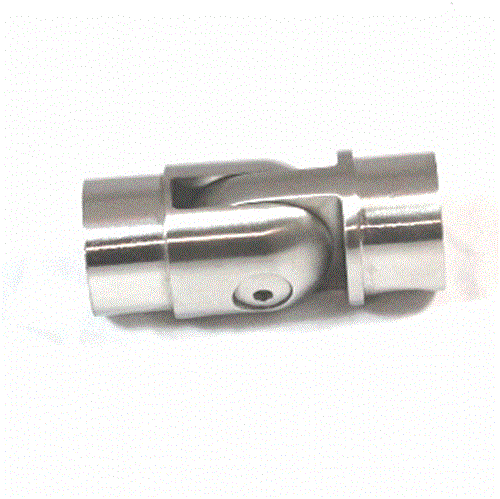 Edelstahl Gelenkbogen für 42,4 mm