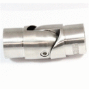 Edelstahl Gelenkbogen für 33,7 mm