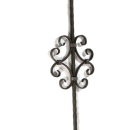 Zierstab Mittelteil 4 C- Bögen