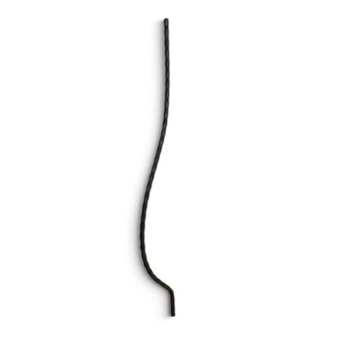 Korbstab bauchförmig 900 mm | 12 x 12 mm gehämmert
