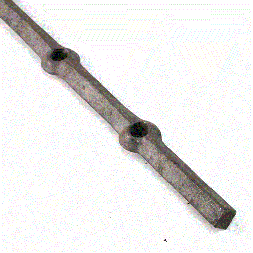 Locheisen 18er, 14er rund, Abstand 134 mm