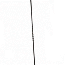 Schmiedestab mit Rille gedreht