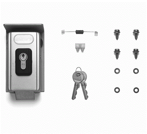 Elektroschloss für Bodenverriegelung