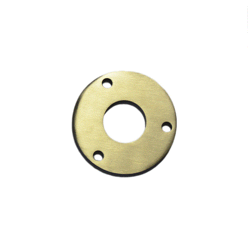 Edelstahlronde 70 x 6 mm/ 10,5 mm/ 3 x 9 mm