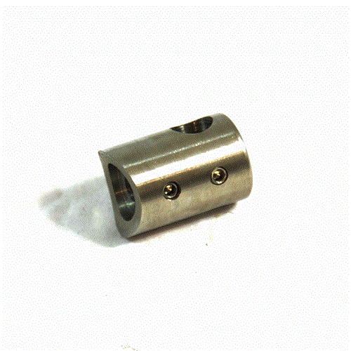 Edelstahl Querstabhalter für 33,7 mm/ 10,2 mm