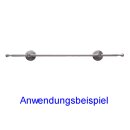 Wandhalter, gewölbt