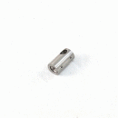 Edelstahl Querstabhalter gerade/ 12,2 mm