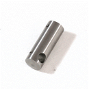 Edelstahl Querstabhalter, lang für 42,4 mm/ 12,2 mm