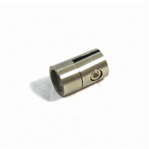 Edelstahl Plattenhalter Ø 25 mm für 42,4 mm