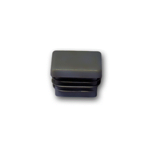 Rohrendkappe Kunststoff 30 x 30 mm | grau
